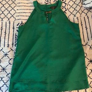 The Limited Green Silky Top